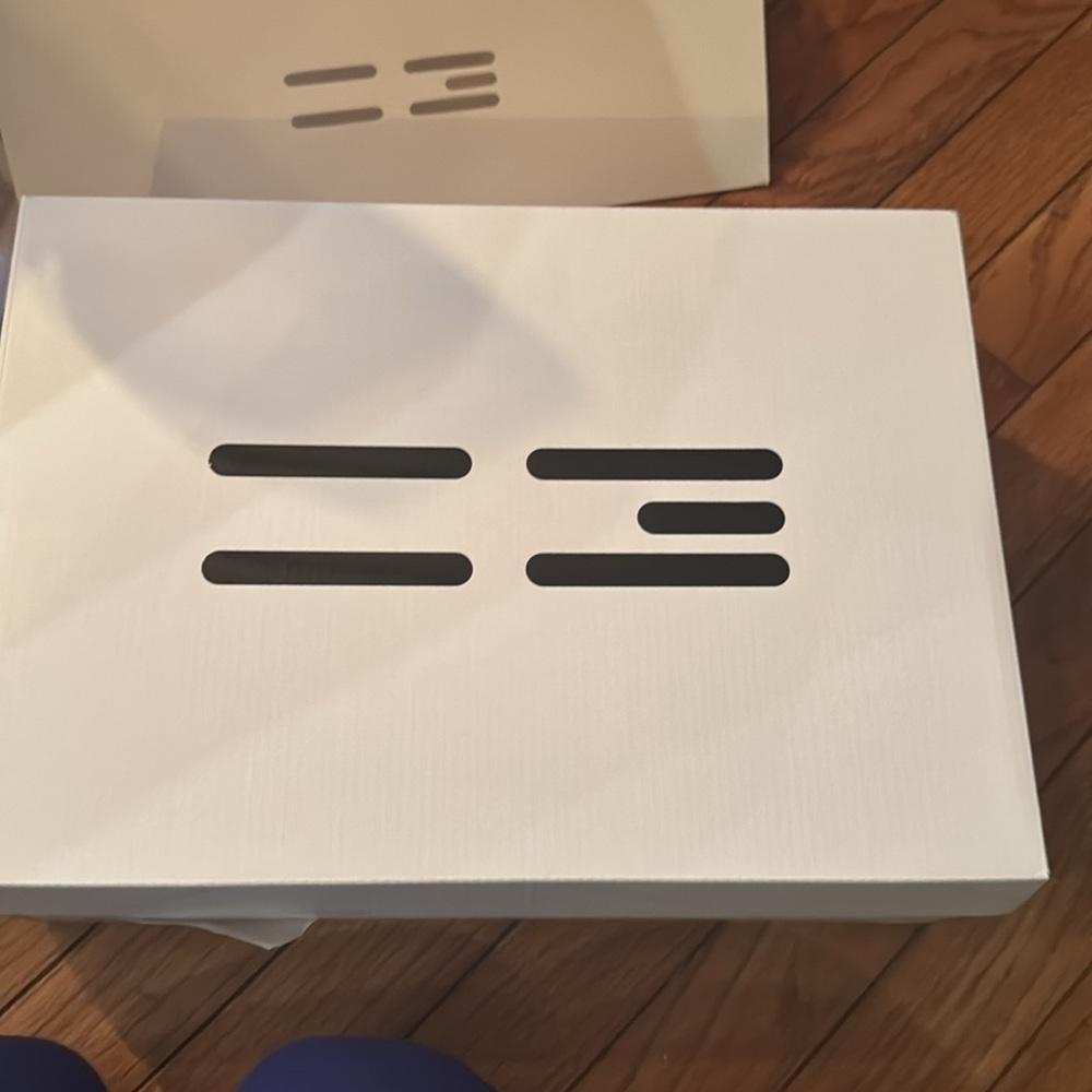 Jordan Kids' Black, White, and Purple Sneakers - Picture 6 of 7